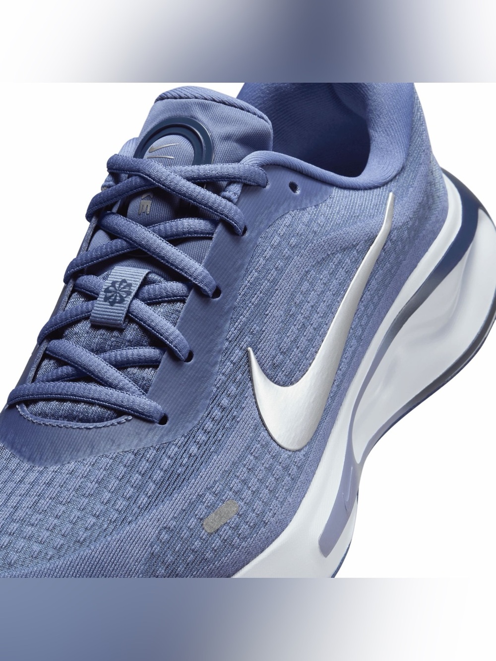 Nike Journey Run Women’s Running Shoes Blue Silver Size 7
